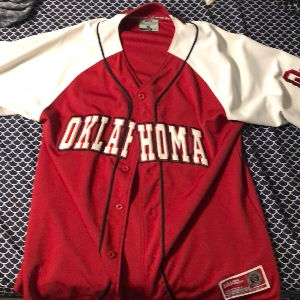 Oklahoma University Baseball Jersey